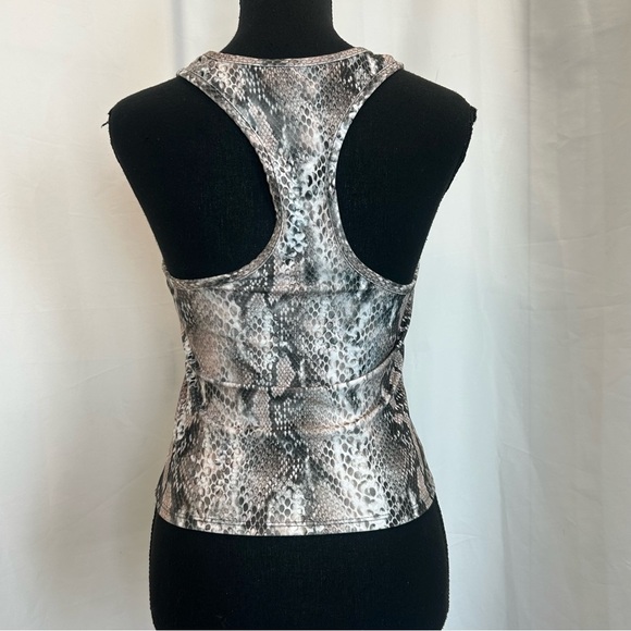 EVOLUTION and Creation animal snake print tank top size L - Picture 3 of 9